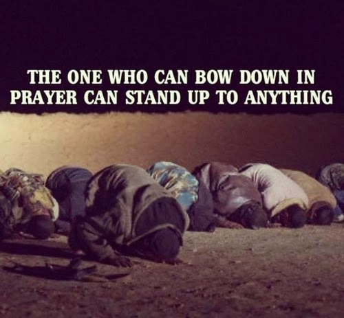 bow for prayer